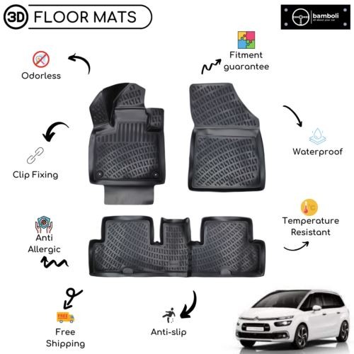 Custom molded rubber floor - rubber, mat